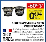 Promo Yaourts protéinés HiPRO vanille à 0,94 € dans le catalogue Supeco à Poissy
