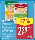 Käse-Snack in Würfeln von HOFBURGER im aktuellen ALDI Nord Prospekt