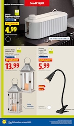 Prix et réduction Lampe Led dans le prospectus Lidl en cours Offre Lampe Led dans le catalogue Lidl du moment à la page 42