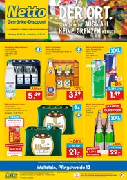 Aktueller Netto Marken-Discount Discounter Prospekt für Eulenbis: DER ORT, AN DEM DIE AUSWAHL KEINE GRENZEN KENNT. mit 6} Seiten, 06.05.2024 - 11.05.2024