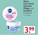 Rossmann - Care Creme Intensive Pflege Angebot im Prospekt Care Creme Intensive Pflege bei Rossmann im Prospekt "" für 3,99 €