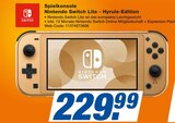 Spielkonsole Nintendo Switch Lite - Hyrule-Edition Angebote bei expert Gera für 229,99 €