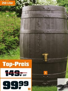 OBI Grevenbroich - Regenspeicher „Vino“ Regenspeicher „Vino“ Angebot bei OBI Grevenbroich im Prospekt "ERST MAL FRISCH MACHEN."