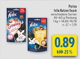felix Katzen-Snack Angebote von Purina bei diska Coburg für 0,89 €