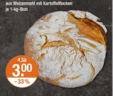Brot aus Weizenmehl mit Kartoffelflocken Angebote bei V-Markt Regensburg für 3,00 €