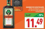 Kräuterlikör Angebote von Jägermeister bei Marktkauf Lemgo für 11,49 €