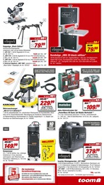 toom Baumarkt Bandsaege im Prospekt 