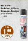 Backofen-, Grill- und Kaminglas-Reiniger im Angebot bei V-Markt in Kempten Backofen-, Grill- und Kaminglas-Reiniger Angebote von Heitmann bei V-Markt Kempten für 1,99 €