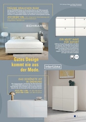 Aktueller interni by inhofer Prospekt mit Matratze, "DESIGN FÜRS LEBEN", Seite 5