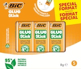 5 colles glustick 8g - BIC en promo chez Intermarché Super Aulnay-sous-Bois à 1,79 €