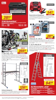 Batterie im toom Baumarkt Prospekt "Respekt, wer's selber macht." mit 16 Seiten (Bergisch Gladbach)