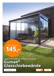 Schiebetür im Tuinmaximaal Prospekt in Wunstorf Aktueller Tuinmaximaal Prospekt mit Schiebetür, "Terrassenüberdachungen mit Bestpreisgarantie", Seite 4
