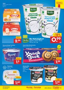 Joghurt im aktuellen Netto Marken-Discount Prospekt (Chemnitz) Joghurt im Netto Marken-Discount Prospekt "Aktuelle Angebote" mit 60 Seiten (Chemnitz)