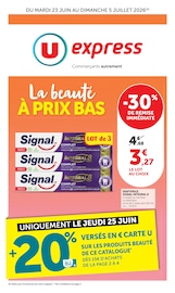 Prospectus Supermarchés U Express en cours à Plouzévédé et alentours, "U Express", 32 pages, 23/06/2026 - 05/07/2026 Catalogue Supermarchés U Express en cours à Plouzévédé et alentours, "U Express", 32 pages, 23/06/2026 - 05/07/2026