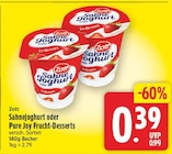 Sahnejoghurt von Zott für 0,39 € bei E center im Angebot Sahnejoghurt von Zott im aktuellen E center Prospekt