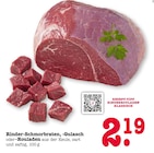 Aktuelles Rinder-Schmorbraten Angebot bei E center in Mannheim ab 2,19 €