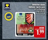 Herzstücke Südtiroler Speck g.g.A. Angebote von EDEKA bei Marktkauf Erlangen für 1,99 €