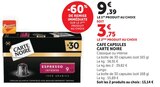 Café Capsules - Carte Noire dans le catalogue Super U