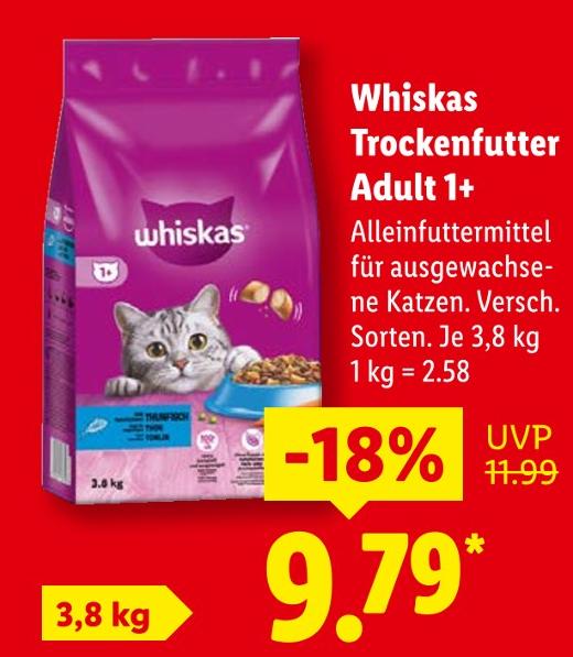 Trockenfutter Adult 1+