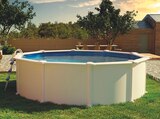 Piscine ronde en acier - Gré en promo chez Gamm vert Piscine ronde en acier - Gré dans le catalogue Gamm vert