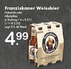 Weissbier Naturtrüb Angebote von Franziskaner bei TOP Getränke Willich für 4,99 €