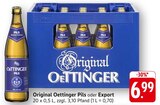 Original Oettinger Pils im Angebot bei E center in Bad Friedrichshall Original Oettinger Pils Angebote von Oettinger bei E center Bad Friedrichshall für 6,99 €