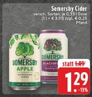 Apple Classic Refreshing Cider Angebote von Somersby bei E center Troisdorf für 1,29 €