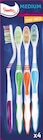 Promo Brosse à dents Medium x4 à 0,98 € dans le catalogue Netto à Bagnols-sur-Cèze