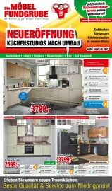 Kuchen im Die Möbelfundgrube Prospekt in Kaiserslautern Aktueller Die Möbelfundgrube Prospekt mit Kuchen, "NEUERÖFFNUNG", Seite 1