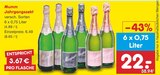 Jahrgangssekt im Angebot bei Netto Marken-Discount in Remscheid Jahrgangssekt Angebote von Mumm bei Netto Marken-Discount Remscheid für 22,00 €