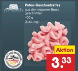Puten-Geschnetzeltes im Angebot bei Netto Marken-Discount in Wismar Puten-Geschnetzeltes Angebote von Gut Ponholz bei Netto Marken-Discount Wismar für 3,33 €