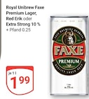 Aktuelles Faxe Premium Lager Angebot bei GLOBUS in Zwickau ab 1,99 €