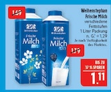 Frische Milch Angebote von Weihenstephan bei Marktkauf Bautzen für 1,11 €