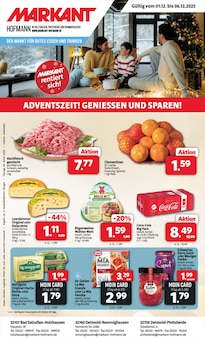 Coca Cola im aktuellen Markant Nordwest Prospekt (Detmold) Coca Cola im Markant Nordwest Prospekt "DER MARKT FÜR GUTES ESSEN UND TRINKEN" mit 16 Seiten (Detmold)