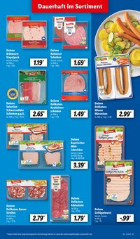 Wurst im aktuellen Lidl Prospekt (Karlsruhe) Wurst im Lidl Prospekt "LIDL LOHNT SICH" mit 63 Seiten (Karlsruhe)