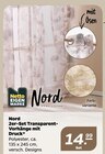 2er-Set Transparent-Vorhänge mit Druck von Nord im aktuellen Netto mit dem Scottie Prospekt