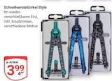 GLOBUS Neutraubling - Schnellverstellzirkel Style Angebot im Prospekt Schnellverstellzirkel Style bei GLOBUS im Neutraubling Prospekt für 3,99 €