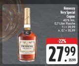 Very Special Cognac Angebote von Hennessy bei E center Freital für 27,99 €