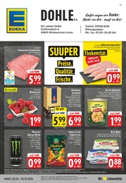 EDEKA Prospekt für Wietmarschen mit 26 Seiten EDEKA Prospekt für Wietmarschen: "Aktuelle Angebote", 26 Seiten, 28.09.2026 - 02.10.2026