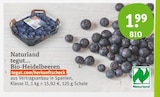 Bio-Heidelbeeren von Naturland tegut... im aktuellen tegut Prospekt für 1,99 €