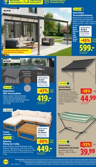 Gartenmöbel im Lidl Prospekt "LIDL LOHNT SICH" mit 69 Seiten (Siegen (Universitätsstadt))