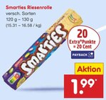 Aktuelle Smarties Angebote bei Netto Marken-Discount in Köln Aktuelles Smarties Riesenrolle Angebot bei Netto Marken-Discount in Köln ab 1,99 €