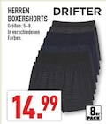 HERREN BOXERSHORTS im Angebot bei Marktkauf in Detmold HERREN BOXERSHORTS Angebote von DRIFTER bei Marktkauf Detmold für 14,99 €