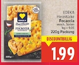 Focaccia von EDEKA Herzstücke im aktuellen E center Prospekt