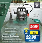 Aktuelles Klarwasser-Tauchpumpe Angebot bei Lidl in Mannheim ab 29,99 €