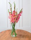 Bouquet de 5 glaïeuls en promo chez Hyper U Liévin à 4,99 €