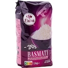 Riz Basmati - CARREFOUR EXTRA en promo chez Carrefour Riz Basmati - CARREFOUR EXTRA dans le catalogue Carrefour