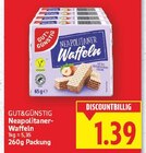 Neapolitaner-Waffeln von Gut & Günstig im aktuellen E center Prospekt