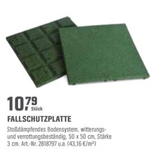 OBI Mansfeld - FALLSCHUTZPLATTE FALLSCHUTZPLATTE Angebot bei OBI Mansfeld im Prospekt ALLES MACHBAR