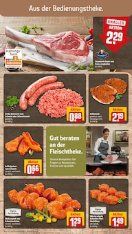 Schweinefleisch im REWE Prospekt "Dein Markt" mit 32 Seiten (Hannover)
